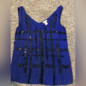 Womens M detailed blouse.